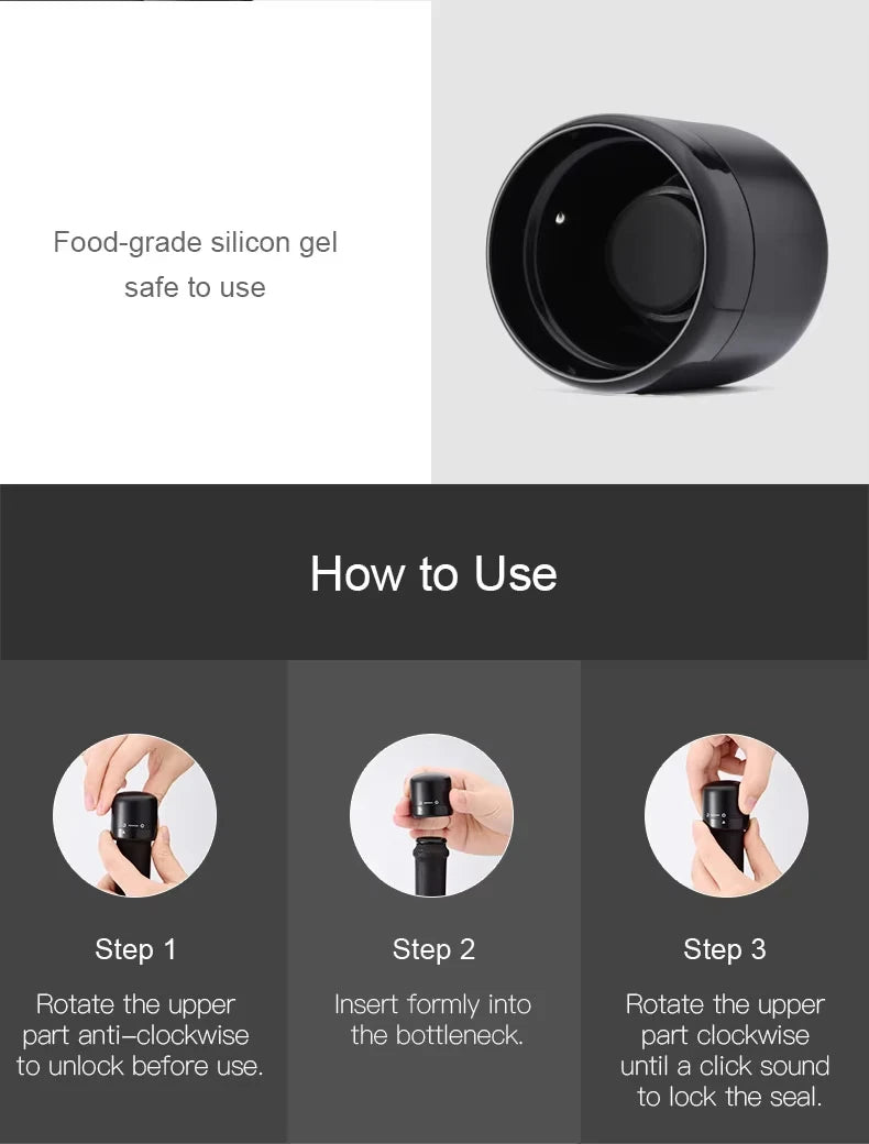 Vintap – Smart Wine Dispenser + Free Vacuum Wine Stopper